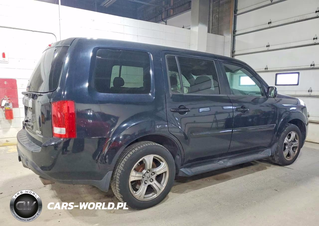 2013 Honda Pilot Exln VIN:5FNYF4H78DB071903 - 3