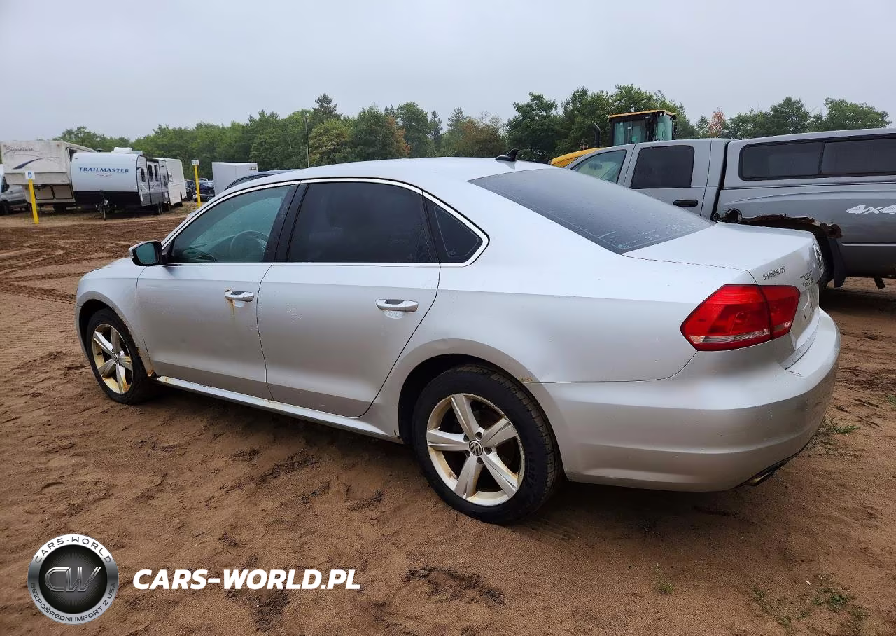 2013 Volkswagen Passat Se VIN:1VWBP7A35DC088096 - 2