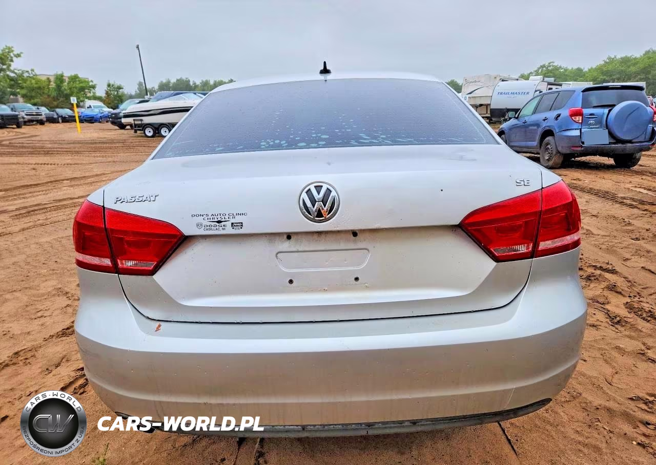2013 Volkswagen Passat Se VIN:1VWBP7A35DC088096 - 6