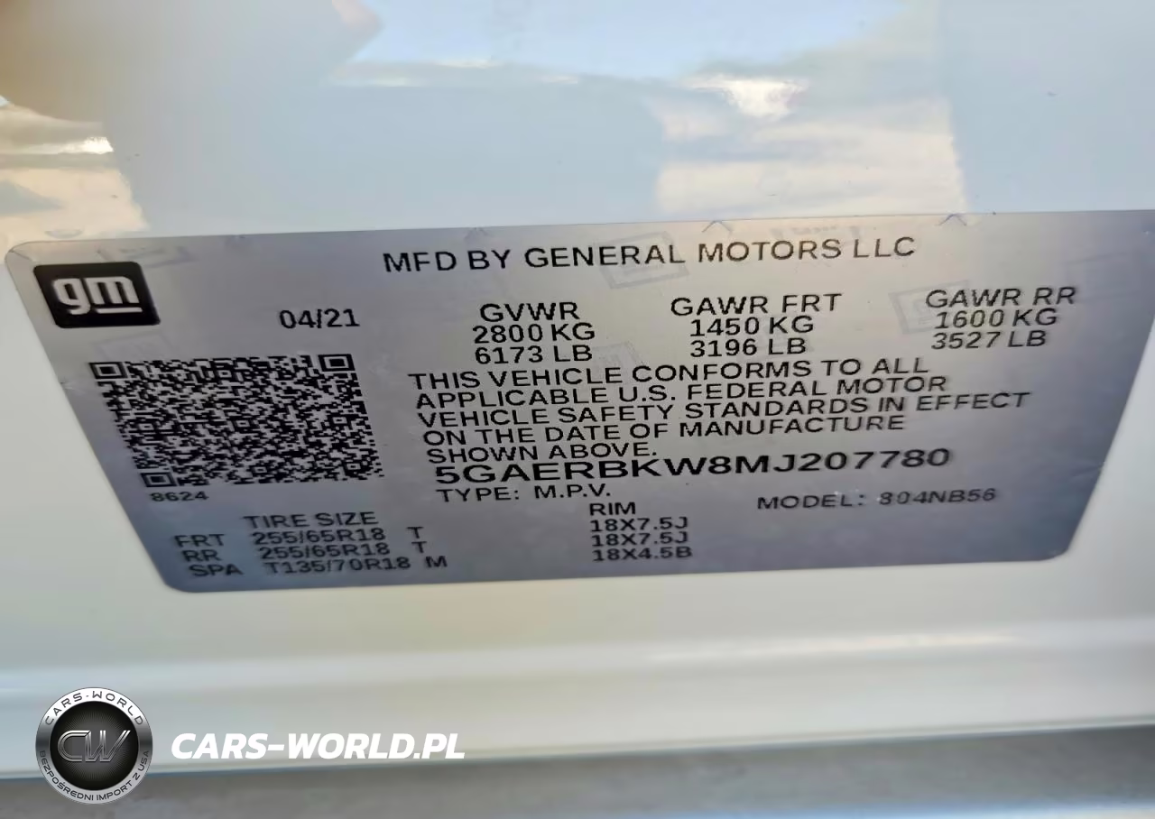 2021 Buick Enclave Essence VIN:5GAERBKW8MJ207780 - 14