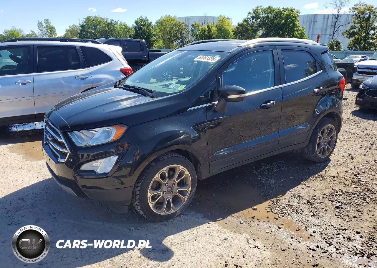 2019 Ford Ecosport Titanium VIN:MAJ3S2KE5KC276502 - 1