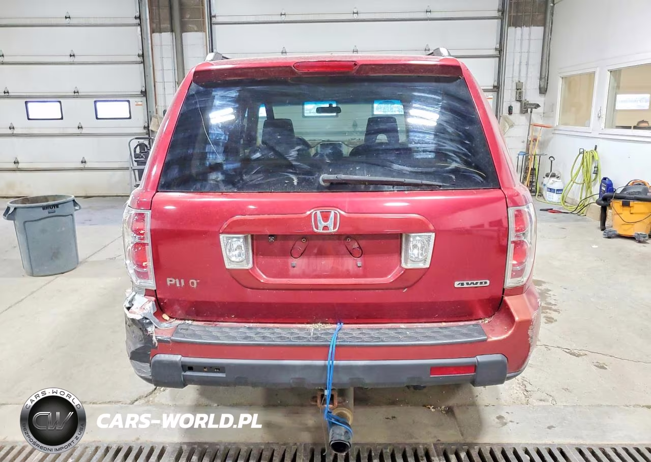 2006 Honda Pilot Ex VIN:2HKYF18426H523174 - 6