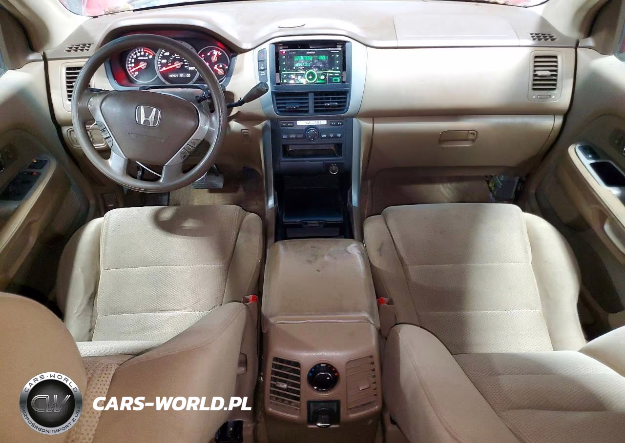 2006 Honda Pilot Ex VIN:2HKYF18426H523174 - 8