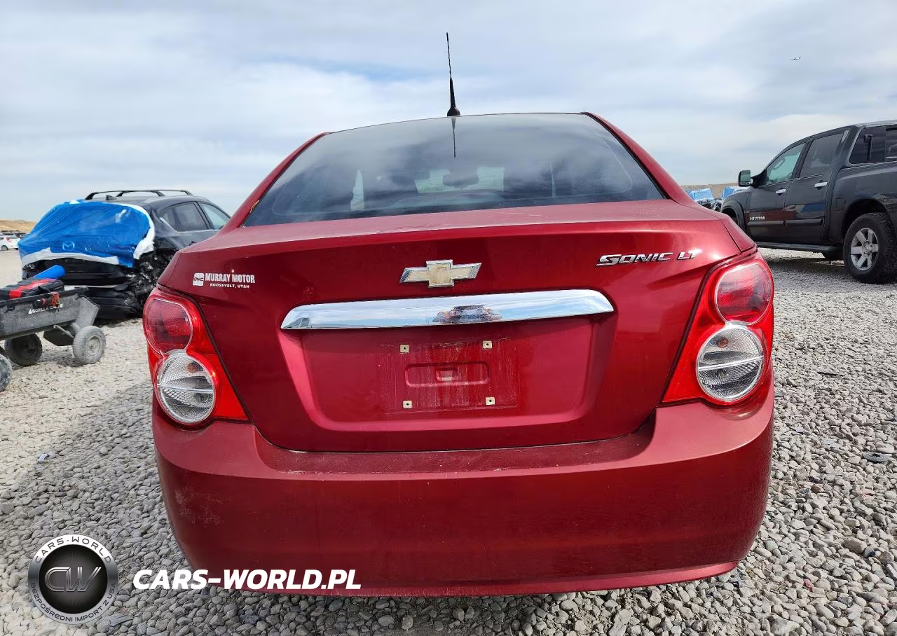 2013 Chevrolet Sonic Lt VIN:1G1JD5SH5D4146698 - 6