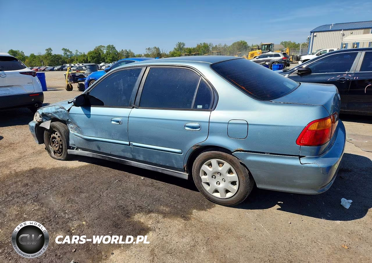 2000 Honda Civic Base VIN:2HGEJ6618YH552523 - 2