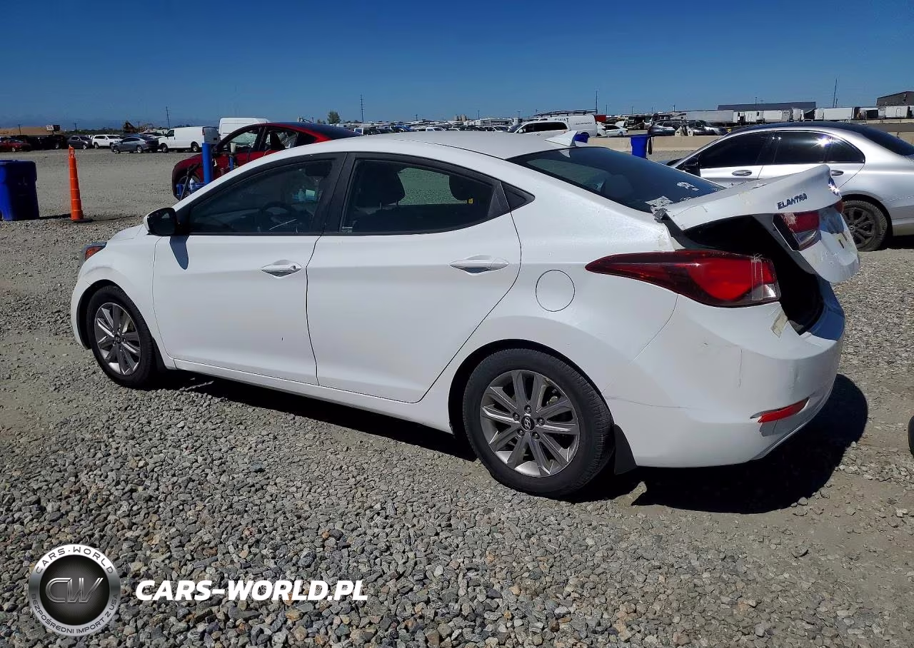 2015 Hyundai Elantra Se VIN:5NPDH4AE9FH608946 - 2