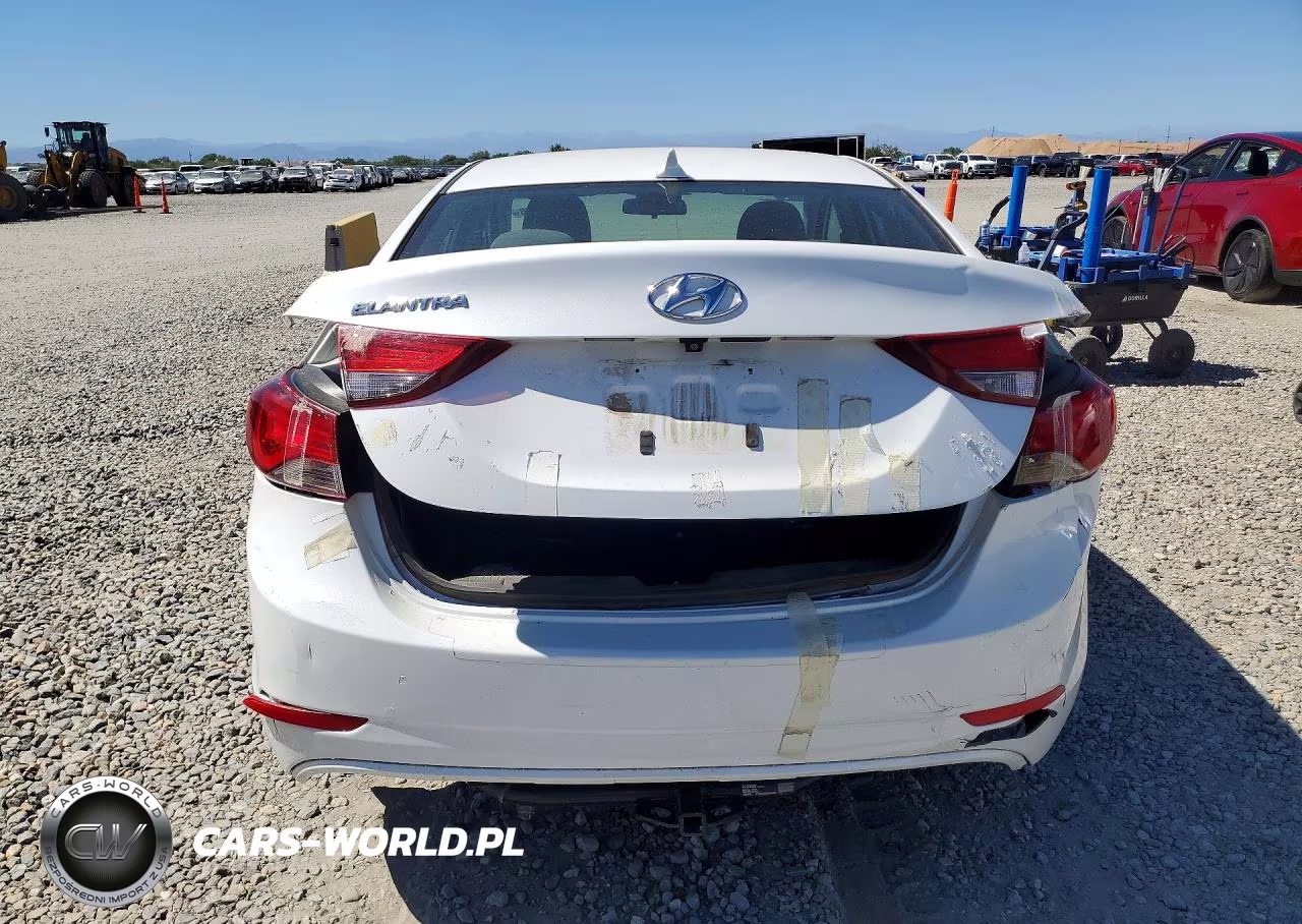 2015 Hyundai Elantra Se VIN:5NPDH4AE9FH608946 - 6