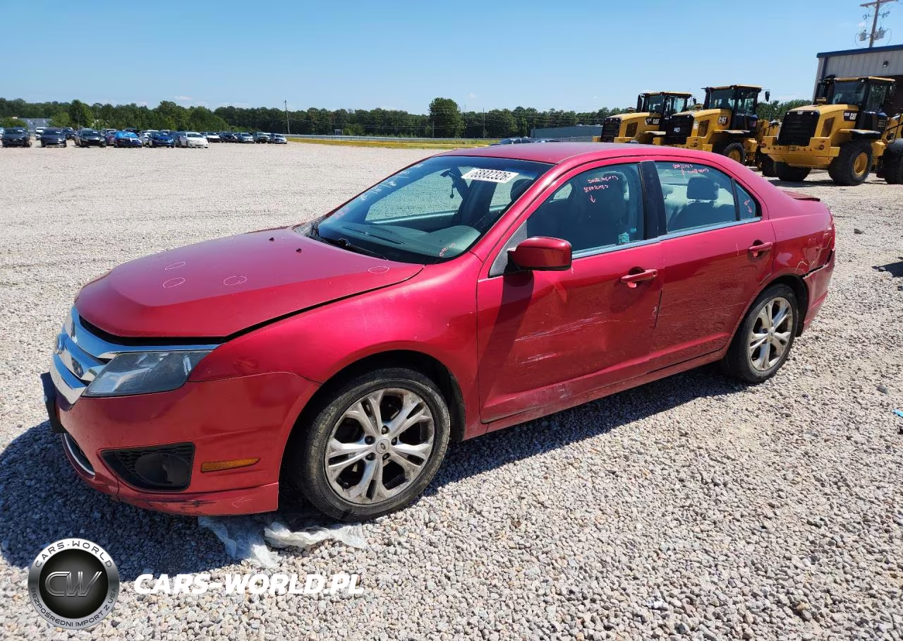 2012 Ford Fusion Se VIN:3FAHP0HA7CR357181 - 1