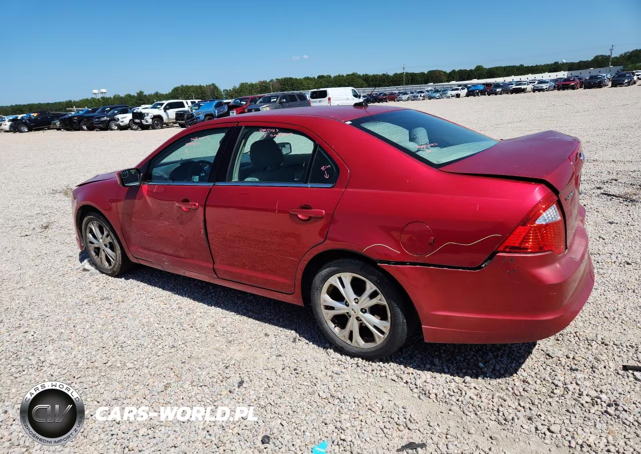2012 Ford Fusion Se VIN:3FAHP0HA7CR357181 - 2