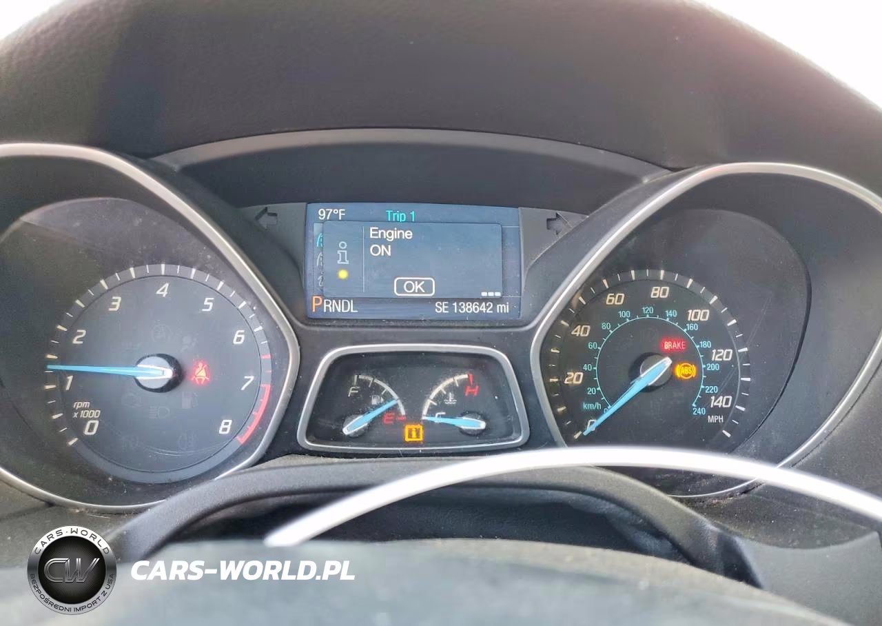 2014 Ford Focus Se VIN:1FADP3F29EL144309 - 10