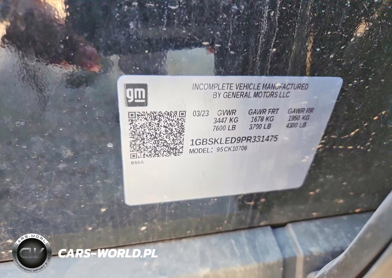 2023 Chevrolet Tahoe K1500 VIN:1GBSKLED9PR331475 - 12