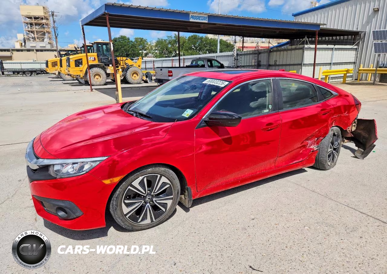 2018 Honda Civic Ex VIN:JHMFC1F42JX008738 - 1