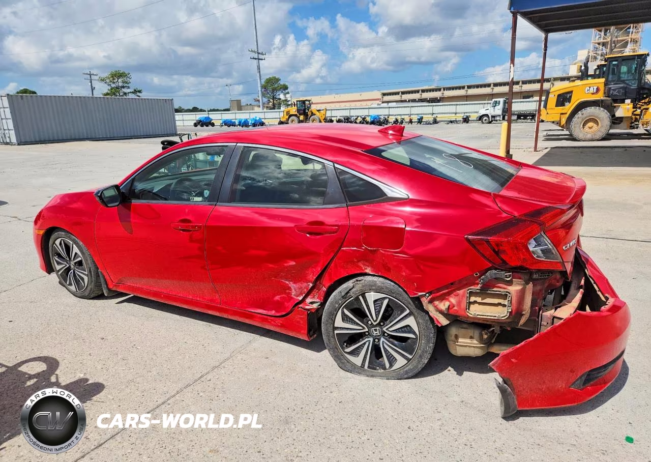 2018 Honda Civic Ex VIN:JHMFC1F42JX008738 - 2