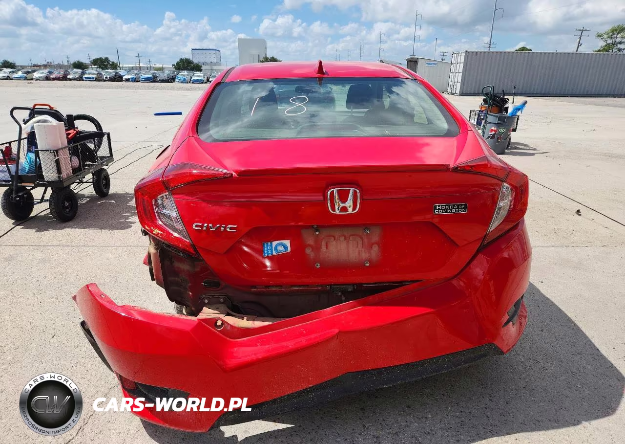 2018 Honda Civic Ex VIN:JHMFC1F42JX008738 - 6