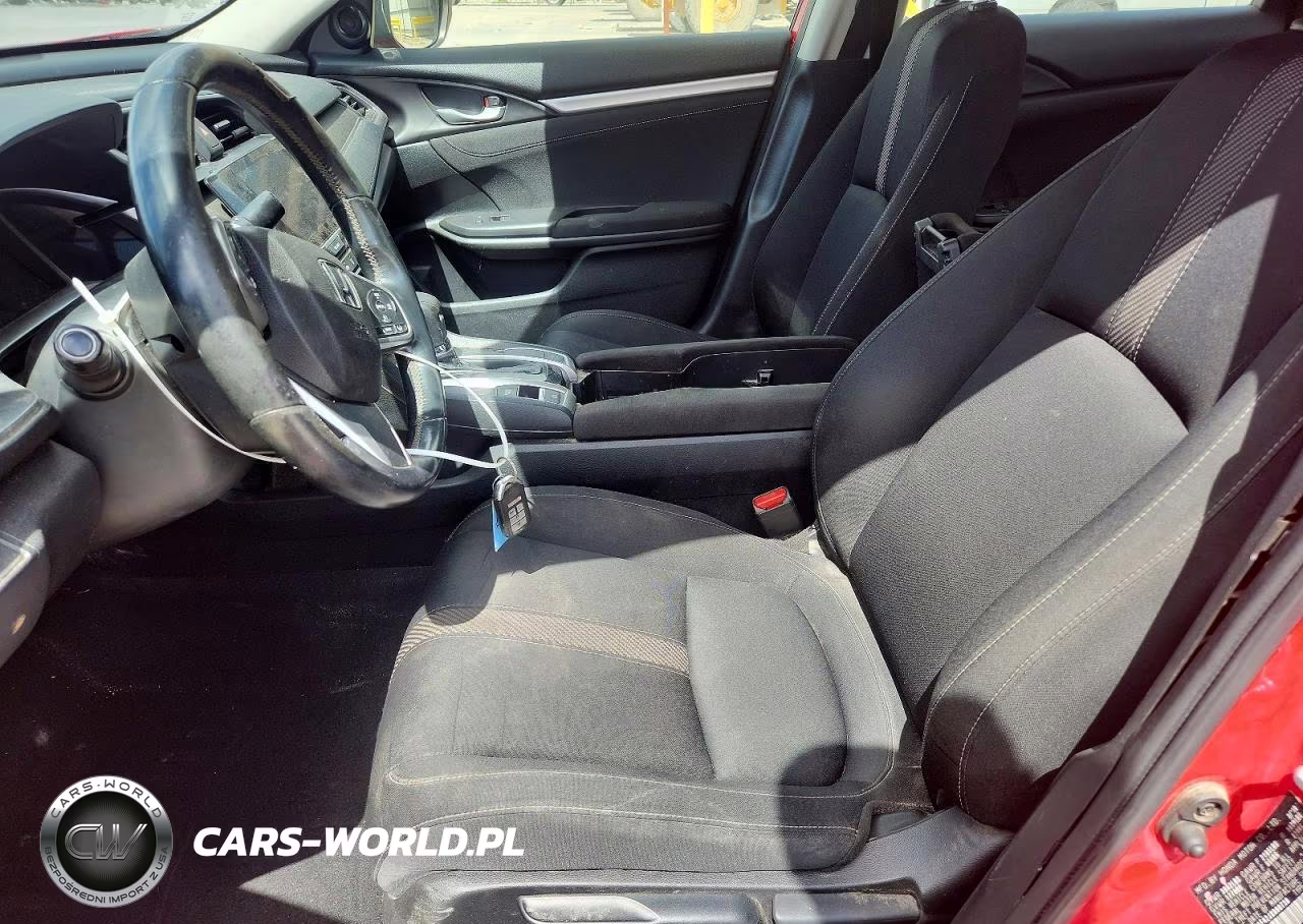 2018 Honda Civic Ex VIN:JHMFC1F42JX008738 - 7