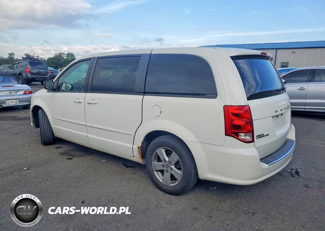2013 Dodge Grand Caravan Se VIN:2C4RDGBG0DR624150 - 2