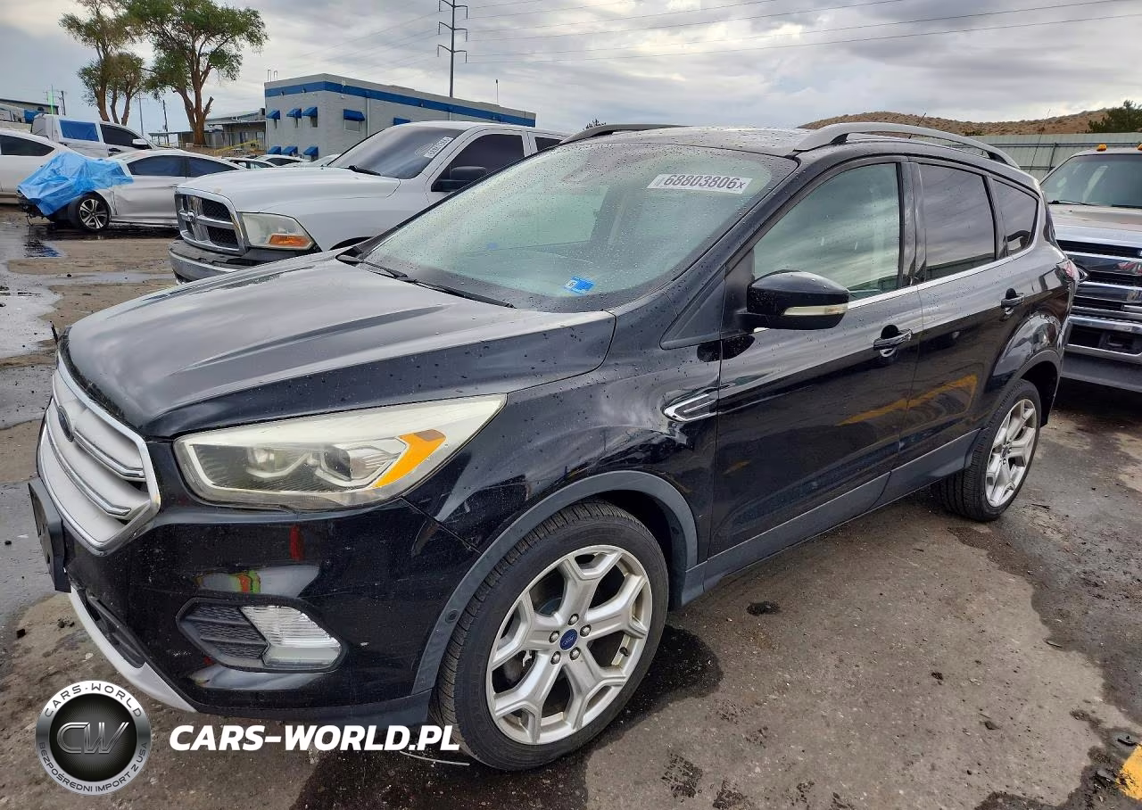 2017 Ford Escape Titanium VIN:1FMCU9J91HUA89175 - 1