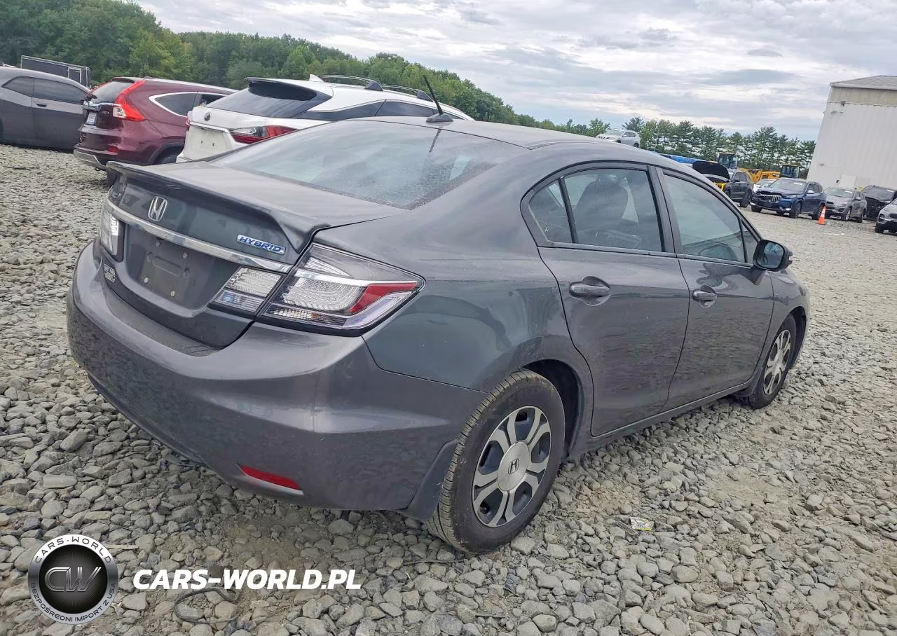2013 Honda Civic Hybrid VIN:19XFB4F23DE201652 - 3