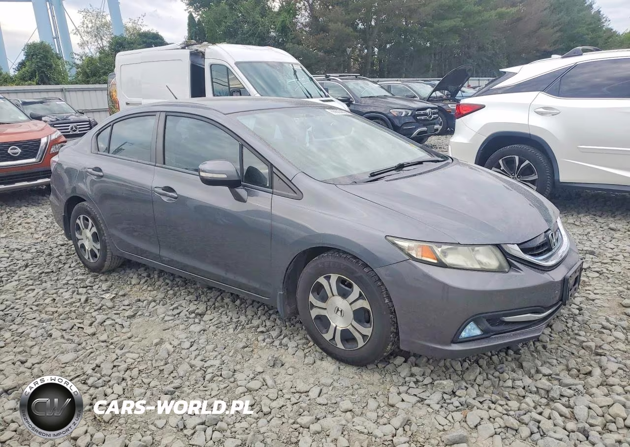 2013 Honda Civic Hybrid VIN:19XFB4F23DE201652 - 4