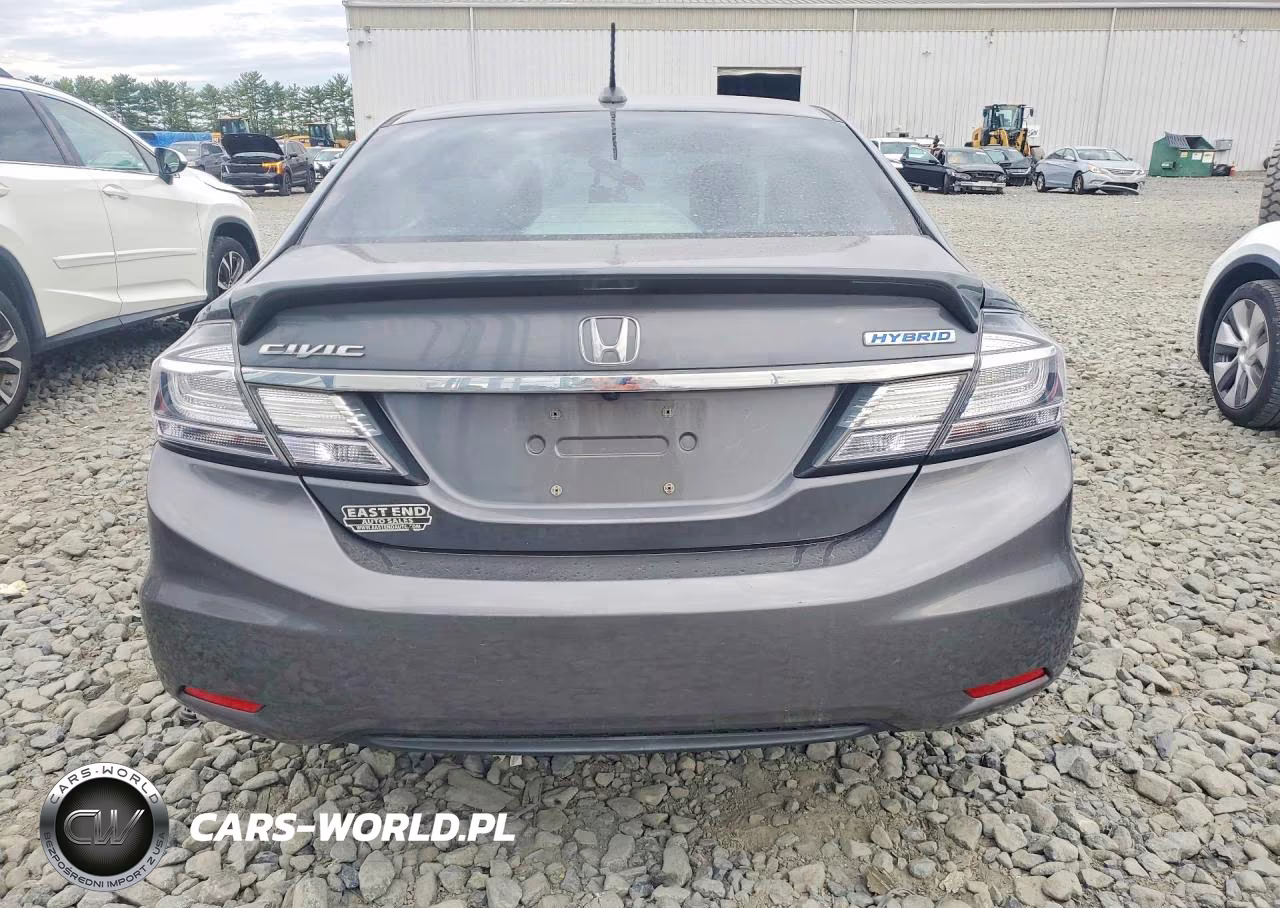 2013 Honda Civic Hybrid VIN:19XFB4F23DE201652 - 6