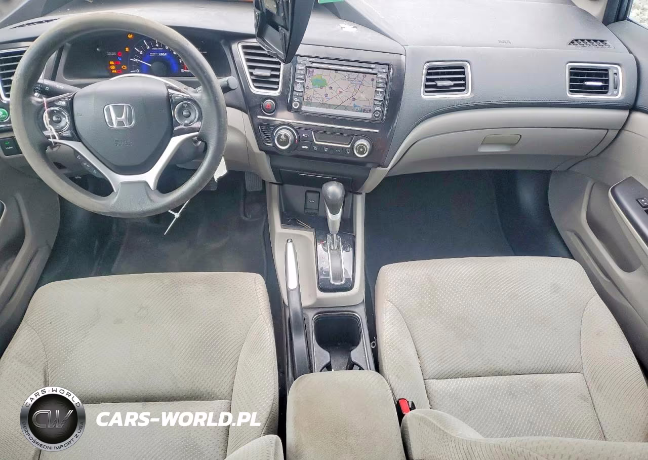 2013 Honda Civic Hybrid VIN:19XFB4F23DE201652 - 8