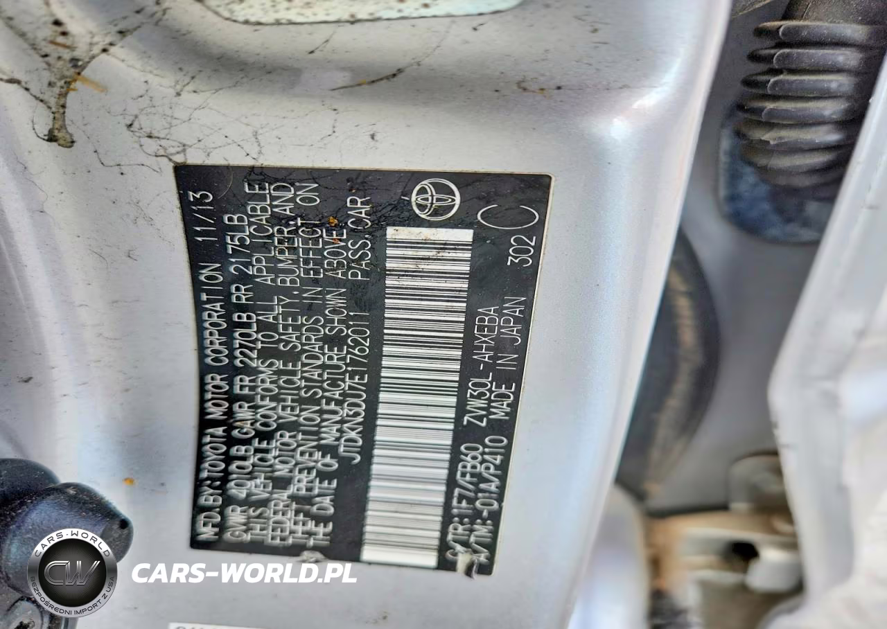 2014 Toyota Prius Three VIN:JTDKN3DU7E1762011 - 12