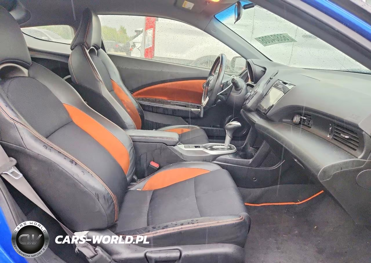 2016 Honda Cr-Z Ex VIN:JHMZF1D65GS000924 - 10
