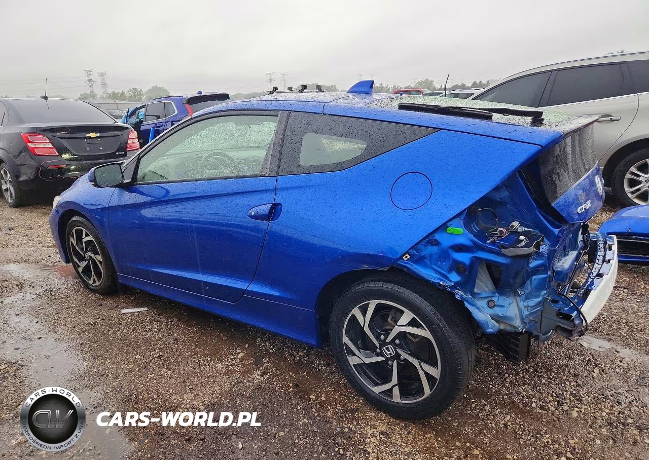 2016 Honda Cr-Z Ex VIN:JHMZF1D65GS000924 - 2