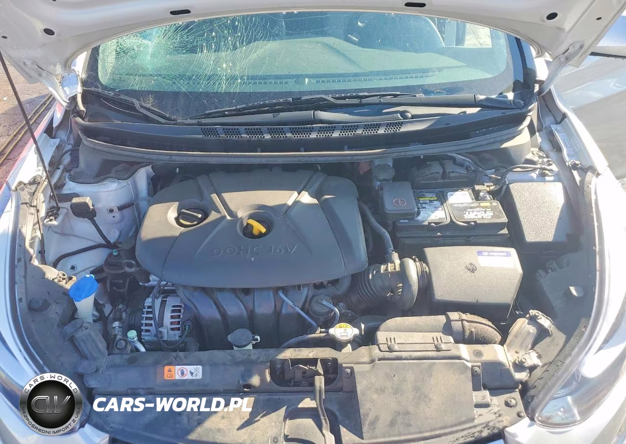2014 Hyundai Elantra Se VIN:KMHDH4AEXEU058219 - 11