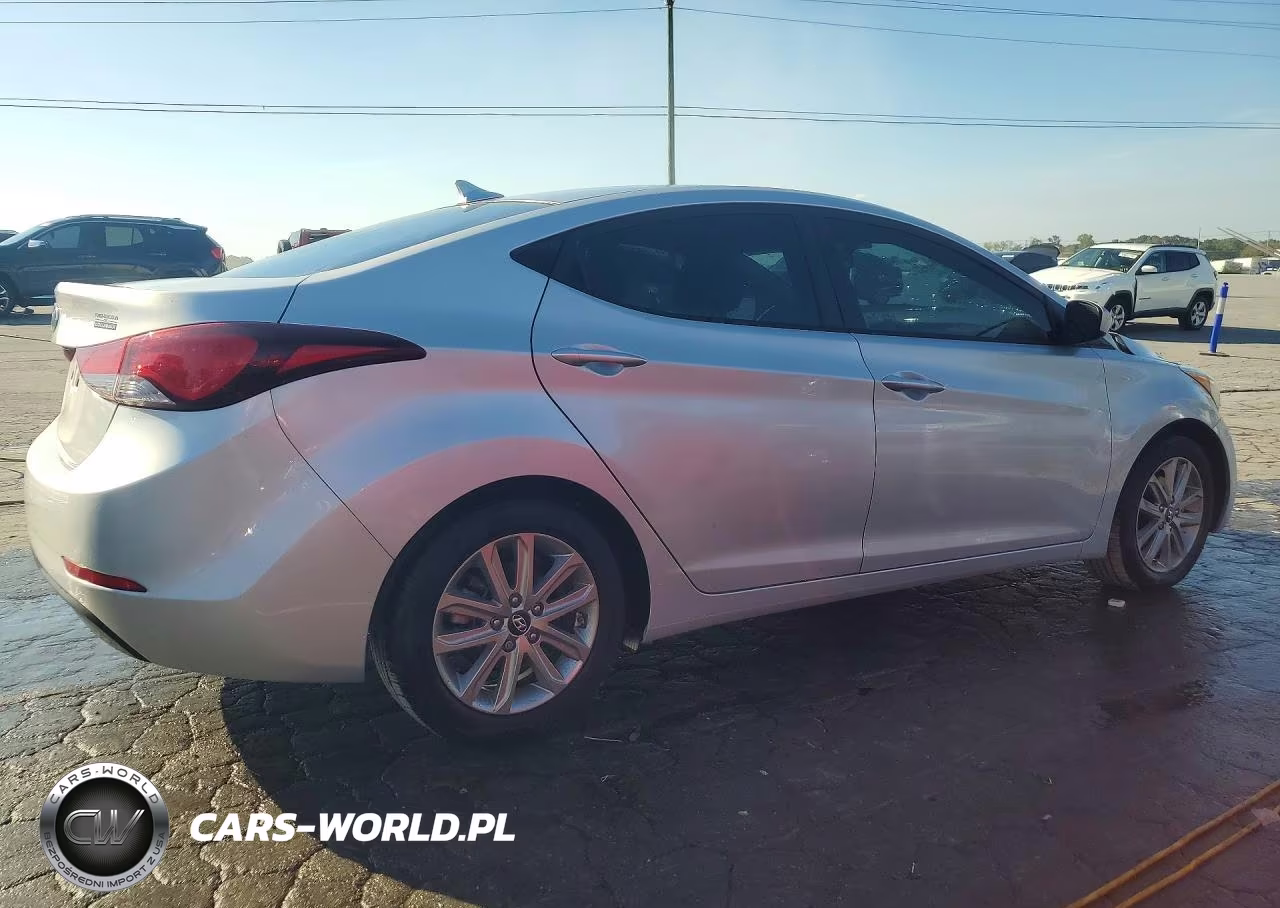 2014 Hyundai Elantra Se VIN:KMHDH4AEXEU058219 - 3