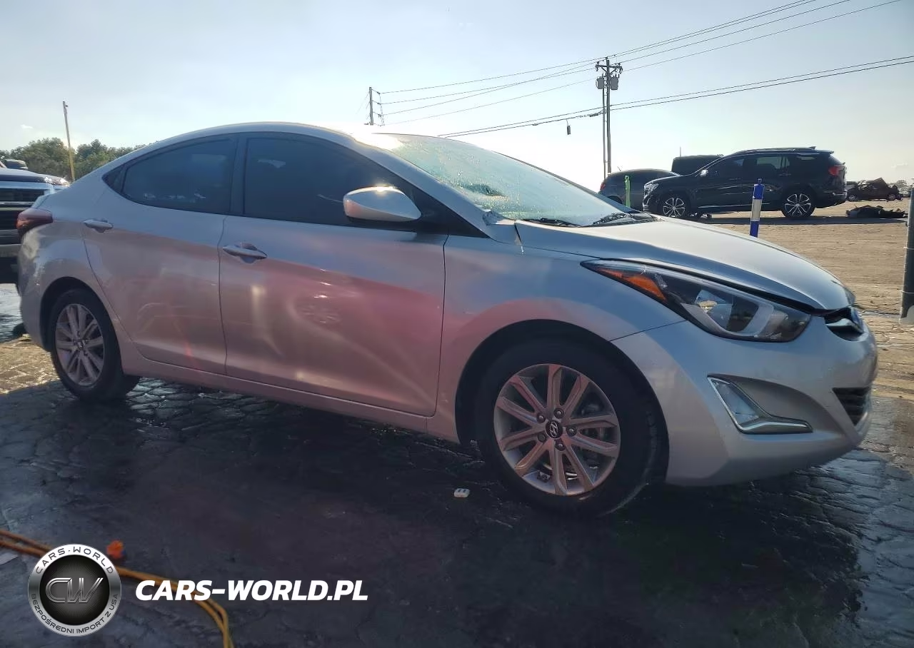 2014 Hyundai Elantra Se VIN:KMHDH4AEXEU058219 - 4