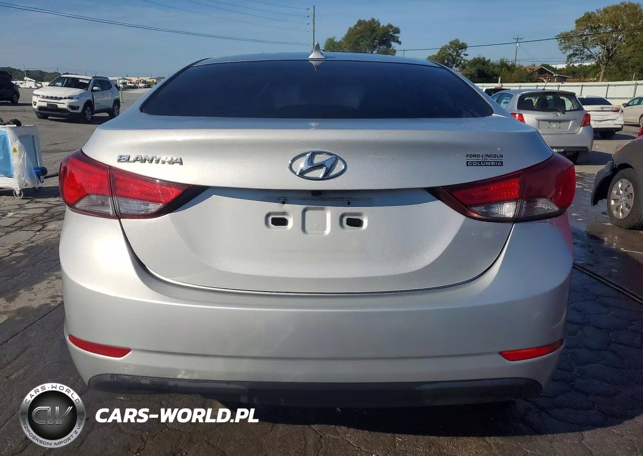 2014 Hyundai Elantra Se VIN:KMHDH4AEXEU058219 - 6
