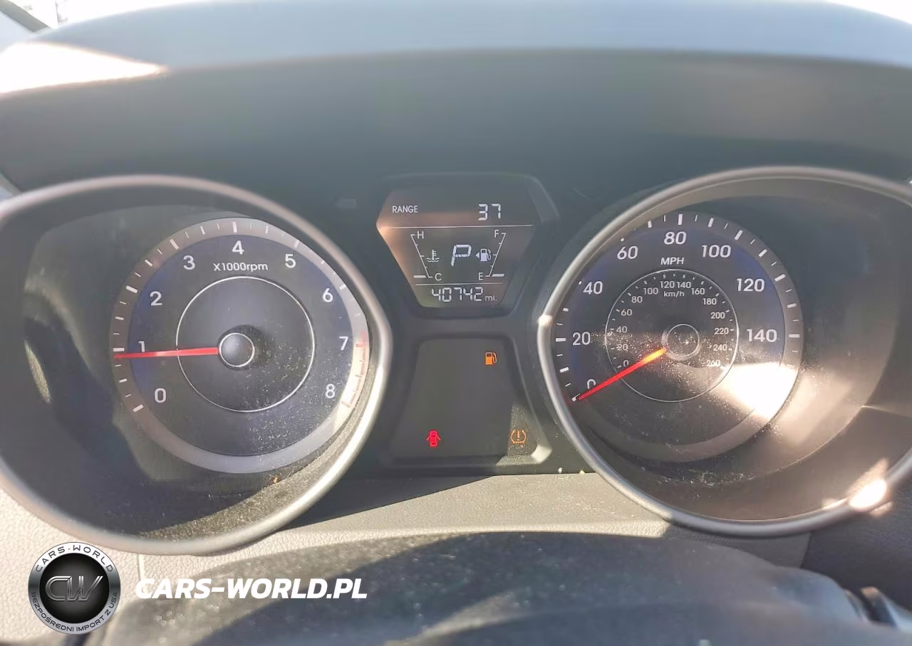 2014 Hyundai Elantra Se VIN:KMHDH4AEXEU058219 - 9