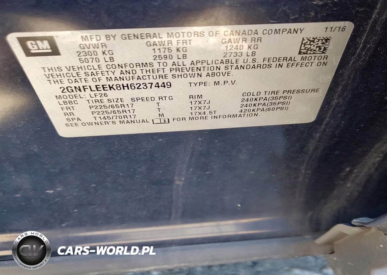 2017 Chevrolet Equinox Ls VIN:2GNFLEEK8H6237449 - 13