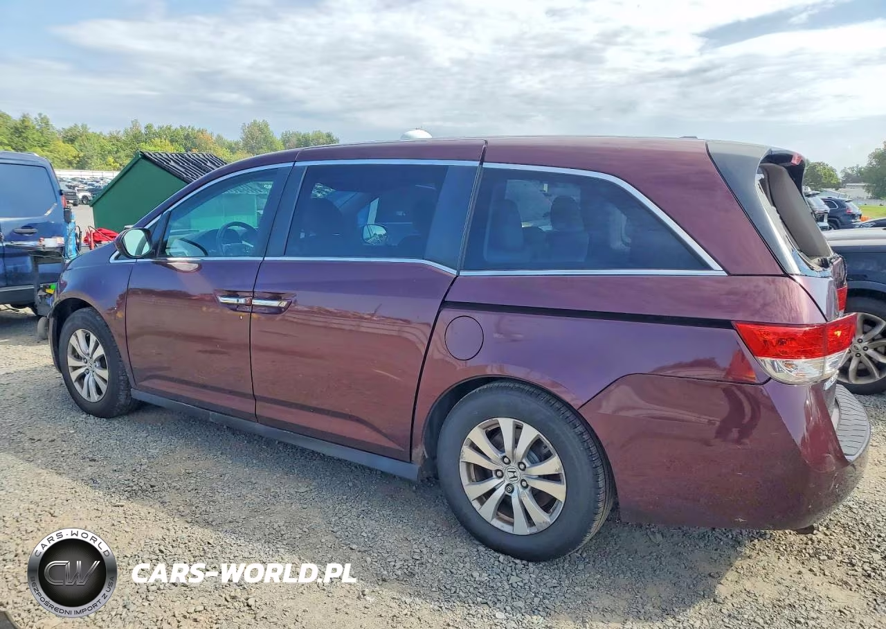 2015 Honda Odyssey Exl VIN:5FNRL5H63FB009564 - 2