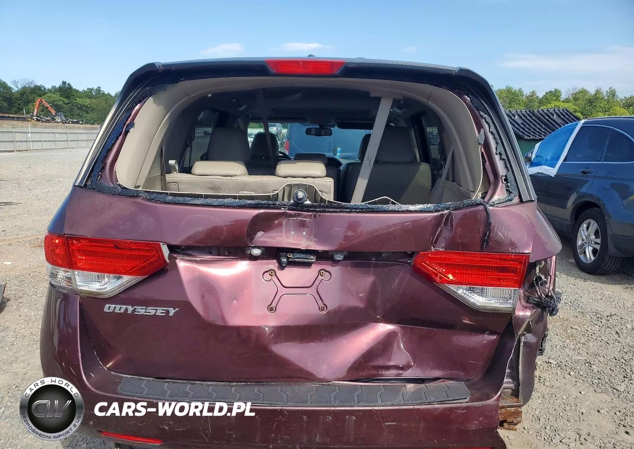2015 Honda Odyssey Exl VIN:5FNRL5H63FB009564 - 6