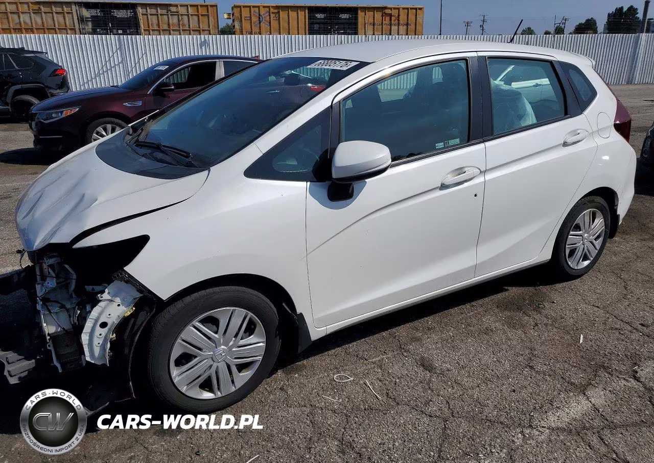 2019 Honda Fit Lx VIN:3HGGK5H41KM703315 - 1