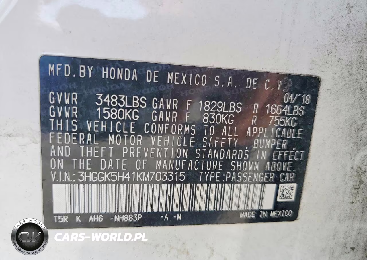 2019 Honda Fit Lx VIN:3HGGK5H41KM703315 - 12