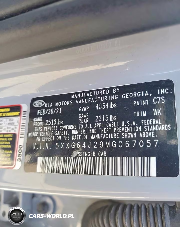 2021 Kia K5 Gt Line VIN:5XXG64J29MG067057 - 12