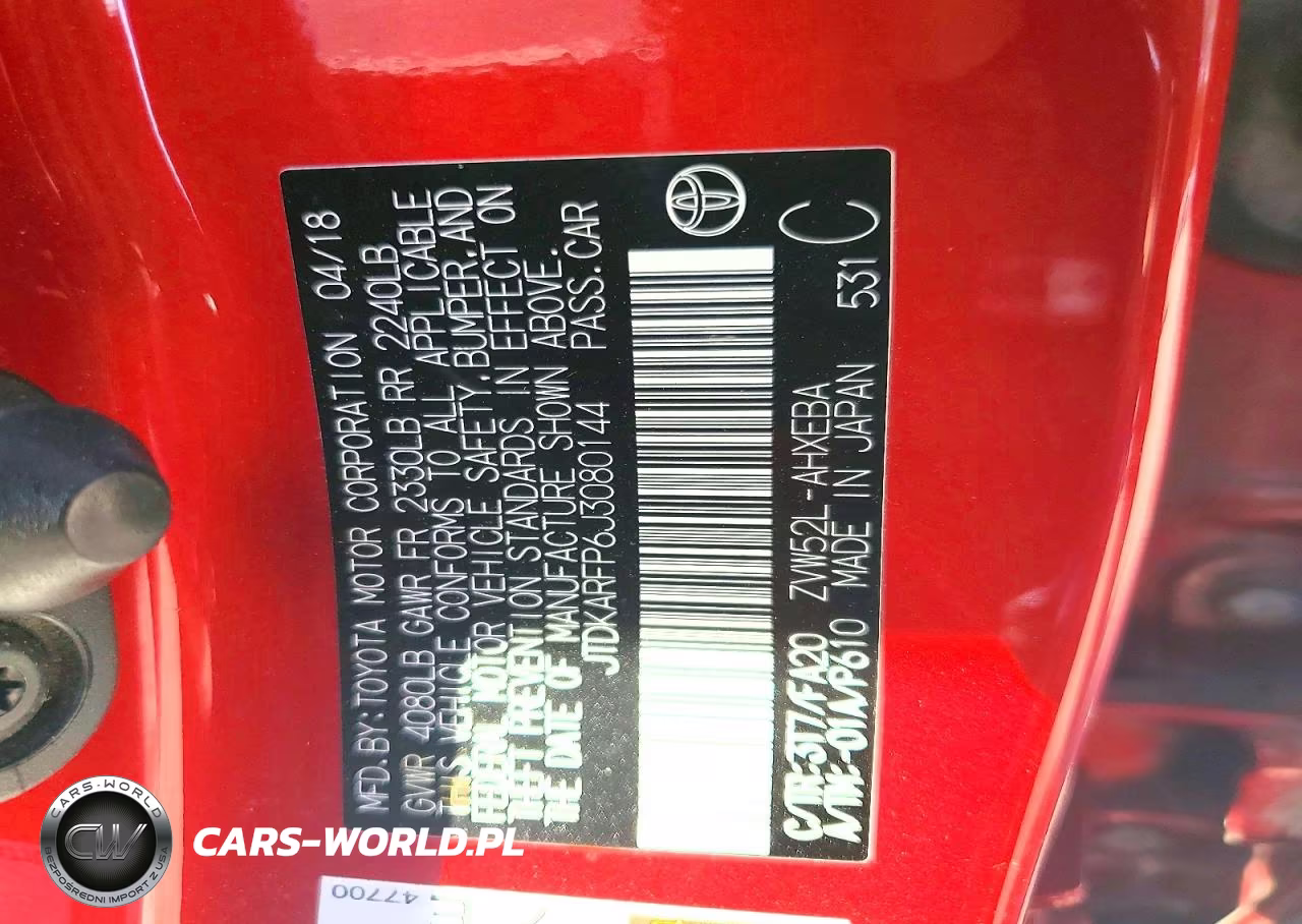 2018 Toyota Prius Prime Plus VIN:JTDKARFP6J3080144 - 13