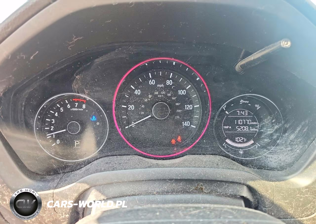 2017 Honda Hr-V Lx VIN:3CZRU5H3XHM712106 - 9