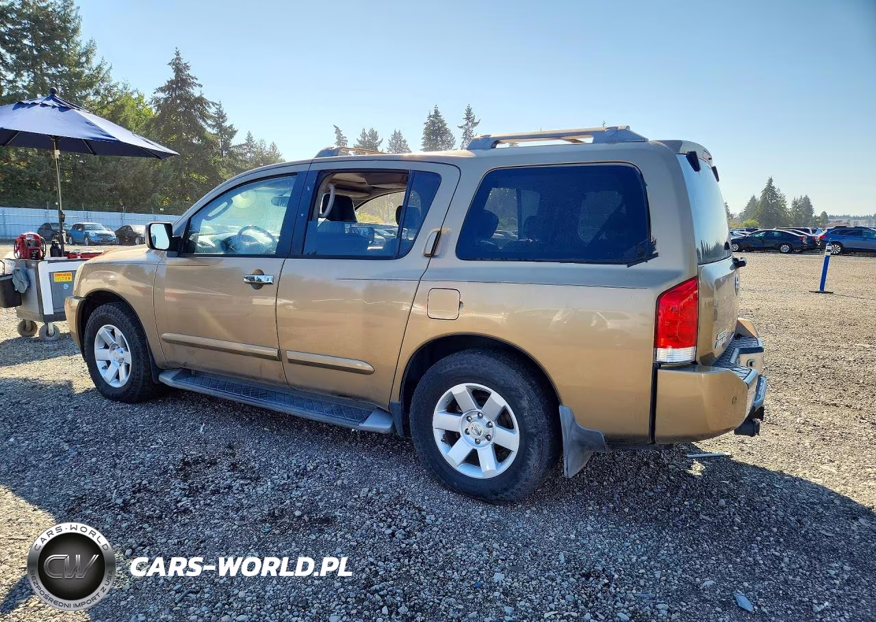 2004 Nissan Pathfinder Armada Le VIN:5N1AA08B14N703845 - 2