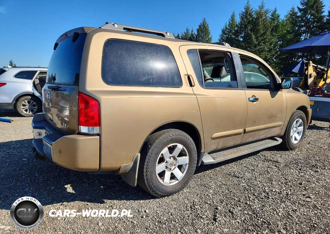2004 Nissan Pathfinder Armada Le VIN:5N1AA08B14N703845 - 3