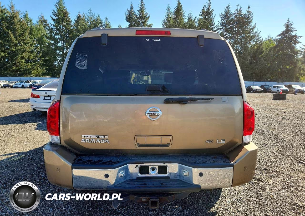 2004 Nissan Pathfinder Armada Le VIN:5N1AA08B14N703845 - 6