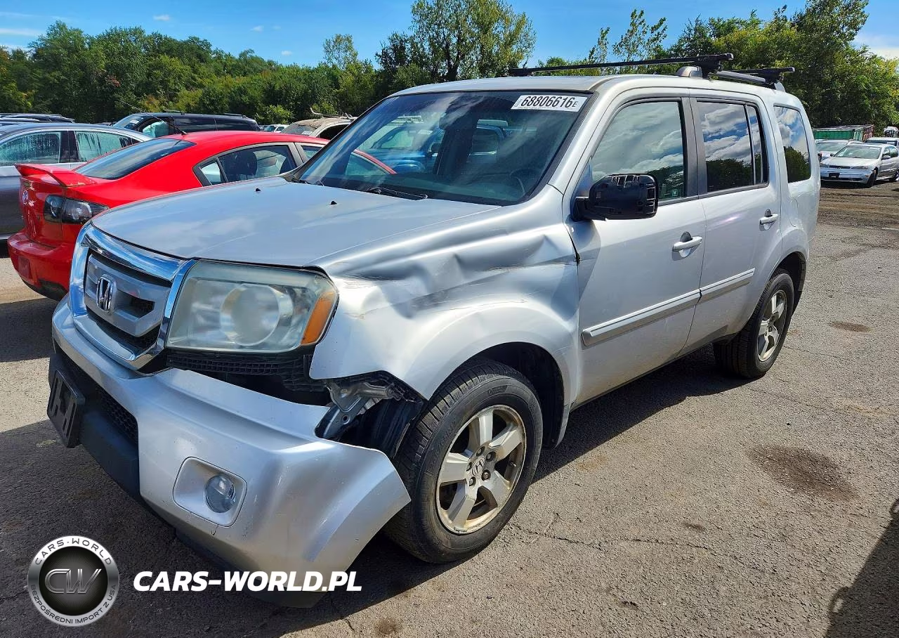 2010 Honda Pilot Exl VIN:5FNYF4H61AB022481 - 1