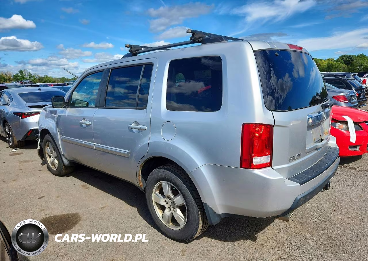 2010 Honda Pilot Exl VIN:5FNYF4H61AB022481 - 2