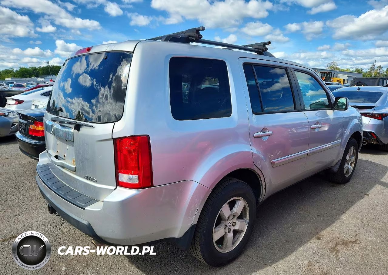 2010 Honda Pilot Exl VIN:5FNYF4H61AB022481 - 3