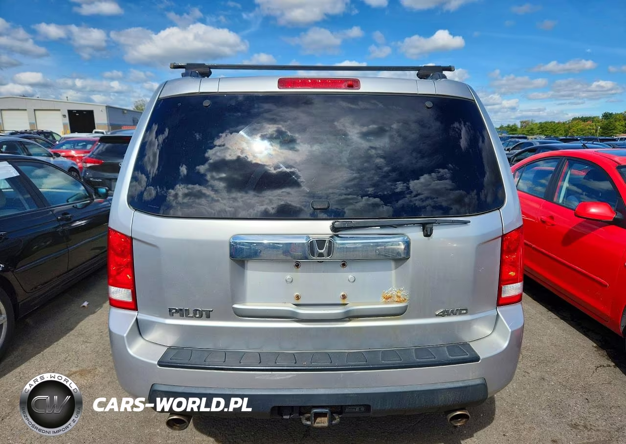 2010 Honda Pilot Exl VIN:5FNYF4H61AB022481 - 6