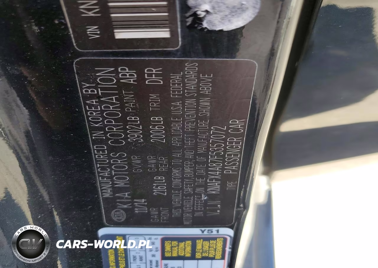 2015 Kia Forte Ex VIN:KNAFX4A87F5357072 - 13