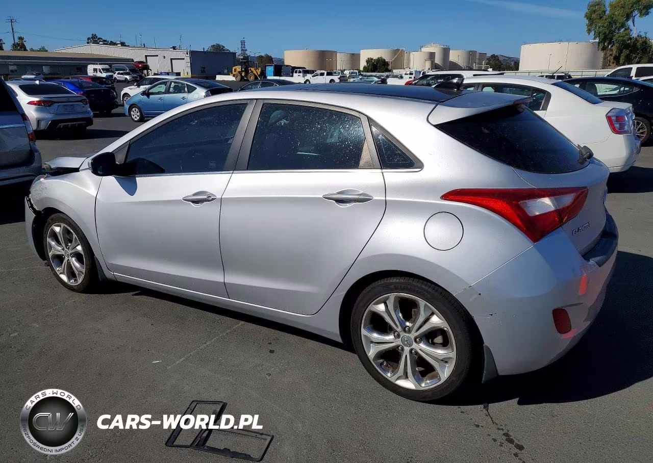 2013 Hyundai Elantra Gt Base VIN:KMHD35LE3DU110452 - 2